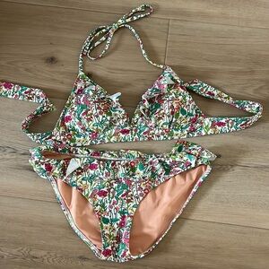 J. Crew Ruffle Bikini
